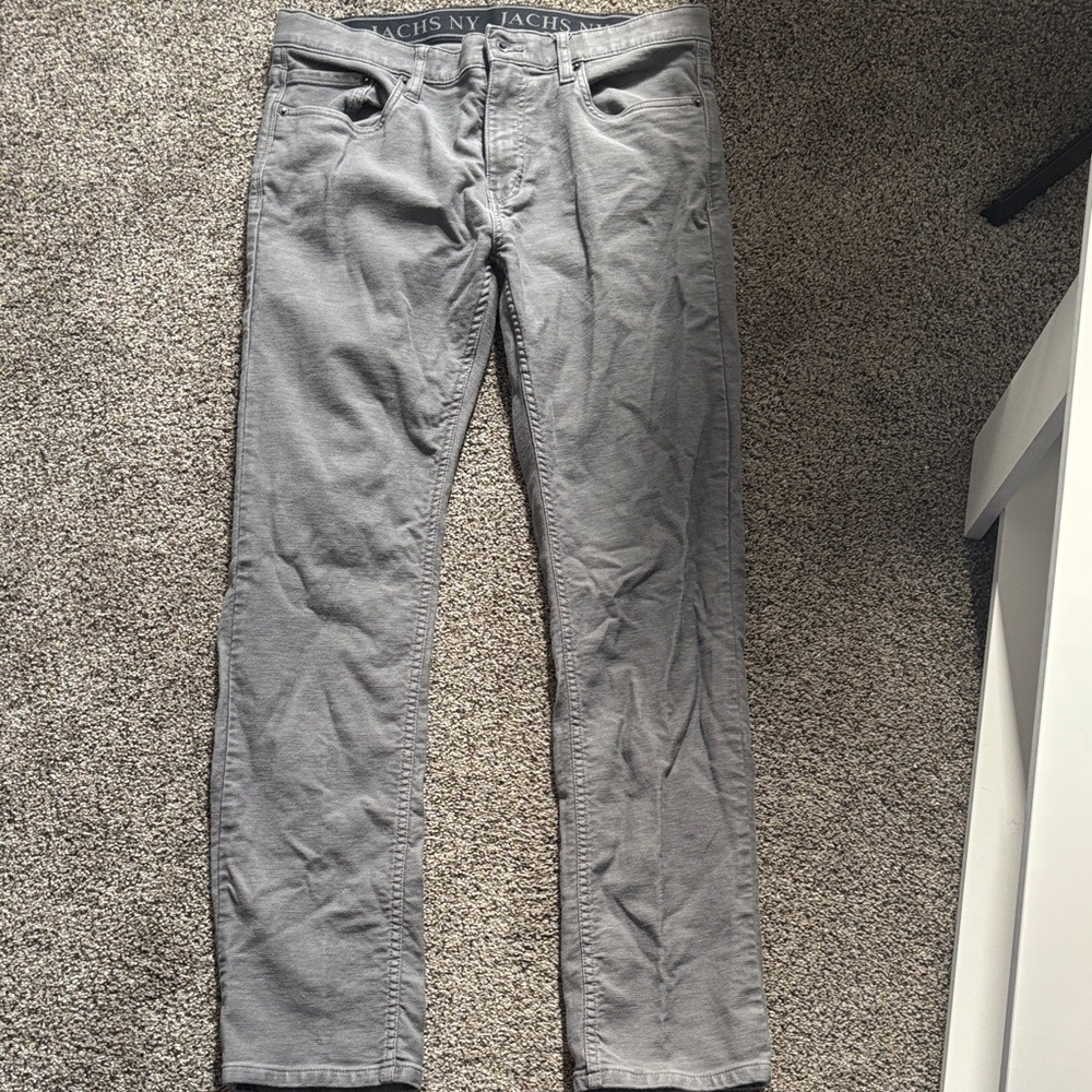 Jachs Men's Slim Gray Jeans